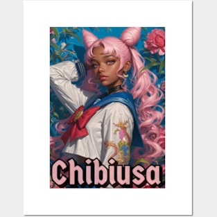 Floral Chibiusa Posters and Art